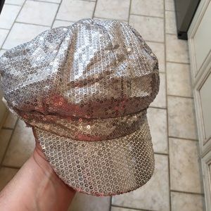 girls sparkly hat